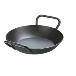 Lodge Carbon Steel Seasoned Skillet 8" W/ Loop Handles BBQ Accessories