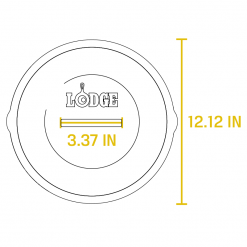 Lodge Cast Iron Dutch Oven 7 Quart W/ Loop Handles 17 Lodge Cast Iron Dutch Oven 7 Quart W/ Loop Handles