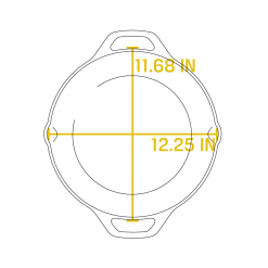Lodge Cast Iron Dutch Oven 7 Quart W/ Loop Handles 15 Lodge Cast Iron Dutch Oven 7 Quart W/ Loop Handles