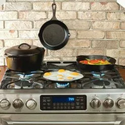 BBQ Accessories Lodge Cast Iron Dutch Oven Set (5 Piece)
