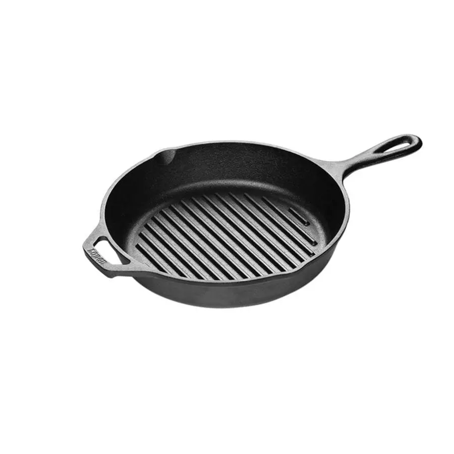 Lodge Cast Iron Grill Pan 10.25" 1 Lodge Cast Iron Grill Pan 10.25"