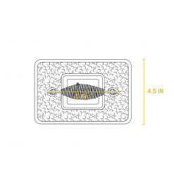 BBQ Accessories Lodge Cast Iron Grill Press 6.75