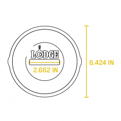 Lodge Cast Iron Lid 6.5" Lids & Domes