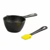 Lodge Cast Iron Melting Pot W/ Silicone Brush BBQ Accessories