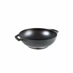 BBQ Accessories Lodge Cast Iron Mini Wok 9"