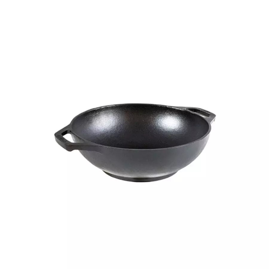 BBQ Accessories Lodge Cast Iron Mini Wok 9" 1 BBQ Accessories Lodge Cast Iron Mini Wok 9"
