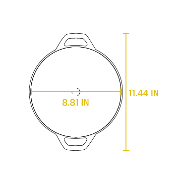 BBQ Accessories Lodge Cast Iron Mini Wok 9" 5 BBQ Accessories Lodge Cast Iron Mini Wok 9"