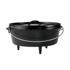 BBQ Accessories Lodge Cast Iron Outdoor Dutch Oven (6 Quart)