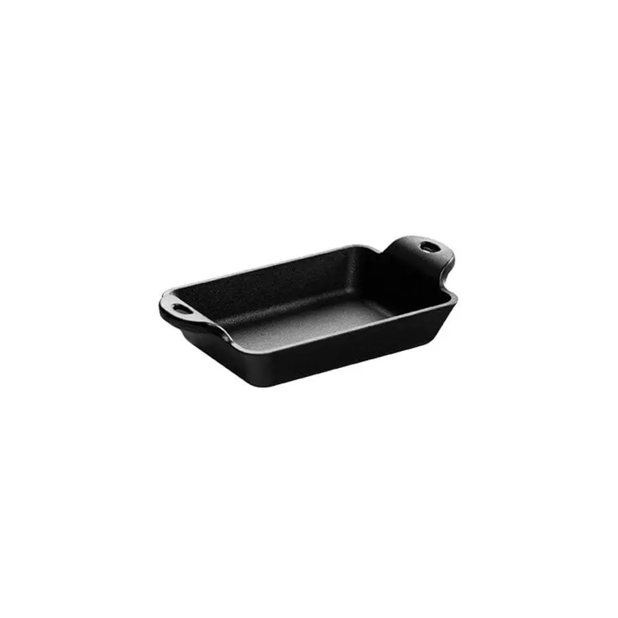 BBQ Accessories Lodge Cast Iron Rectangle Mini Server (10 Oz) 1 BBQ Accessories Lodge Cast Iron Rectangle Mini Server (10 Oz)