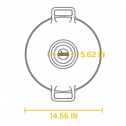 Lodge - Cast Iron Wok 14" 8 Lodge - Cast Iron Wok 14