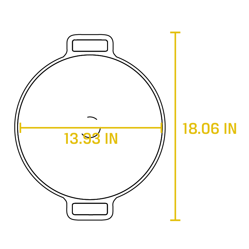 Lodge - Cast Iron Wok 14" 5 Lodge - Cast Iron Wok 14"