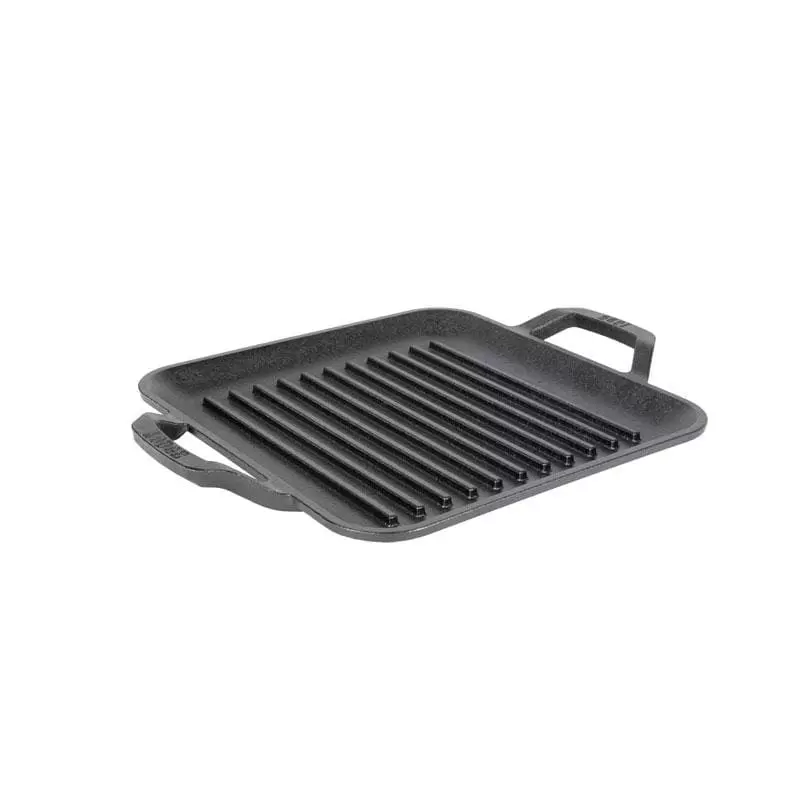 BBQ Accessories Lodge Chef Collection - Cast Iron Square Grill Pan 11" 1 BBQ Accessories Lodge Chef Collection - Cast Iron Square Grill Pan 11"