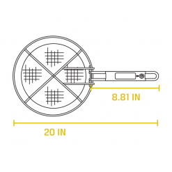 BBQ Accessories Lodge - Deep Fry Basket 11.5