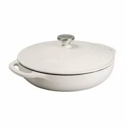 Lodge - Enameled Cast Iron Covered Casserole (3.6 Quart)