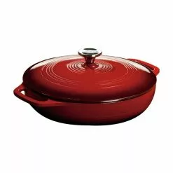 Lodge - Enameled Cast Iron Covered Casserole (3.6 Quart)