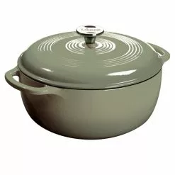 Lodge - Enameled Cast Iron Dutch Oven (6 Quart) BBQ Accessories