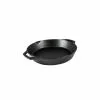BBQ Accessories Lodge - Round Cast Iron Dual Handle Pan 12"