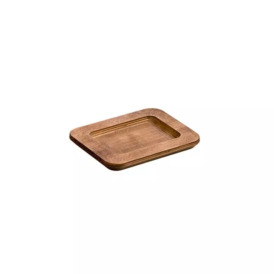 Lodge - Wood Rectangular Underliner (Walnut) 1 Lodge - Wood Rectangular Underliner (Walnut)