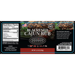 Sauces & Rubs Louisiana Grills Blackened Cajun Rub (11.5oz) 40405