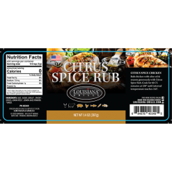 Louisiana Grills Citrus Spice Rub (14oz) Sauces & Rubs