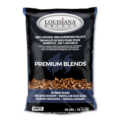 Louisiana Grills Hickory Blend Wood Pellets (40lbs) BBQ Accessories