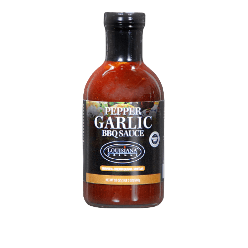 Louisiana Grills Pepper Garlic BBQ Sauce (18oz) 1 Louisiana Grills Pepper Garlic BBQ Sauce (18oz)