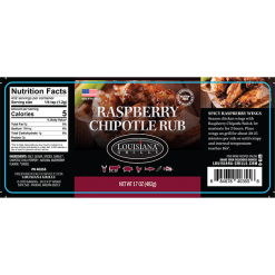 Louisiana Grills Raspberry Chipotle Rub (17oz) Sauces & Rubs