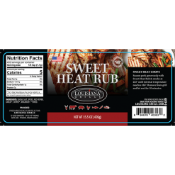Louisiana Grills Sweet Heat Rub (15.5oz) Sauces & Rubs