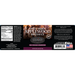 Louisiana Grills Sweet Onion Applewood BBQ Sauce (18oz) Sauces & Rubs