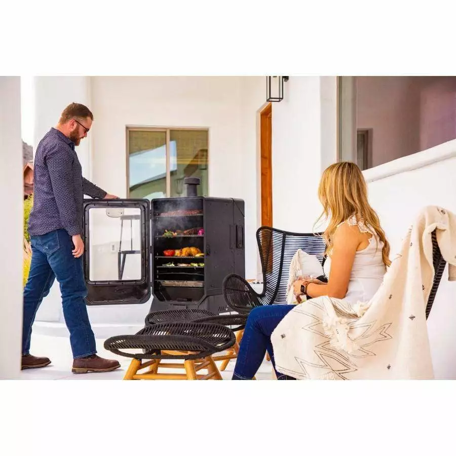 Louisiana Grills Vertical Pellet Smoker - Black Label Vertical 4-Series (LGV4BL) 8 Louisiana Grills Vertical Pellet Smoker - Black Label Vertical 4-Series (LGV4BL)