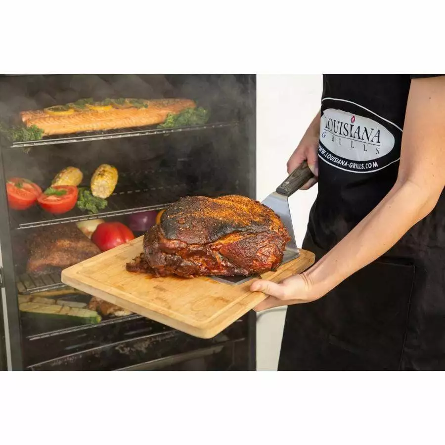 Louisiana Grills Vertical Pellet Smoker - Black Label Vertical 4-Series (LGV4BL) 9 Louisiana Grills Vertical Pellet Smoker - Black Label Vertical 4-Series (LGV4BL)