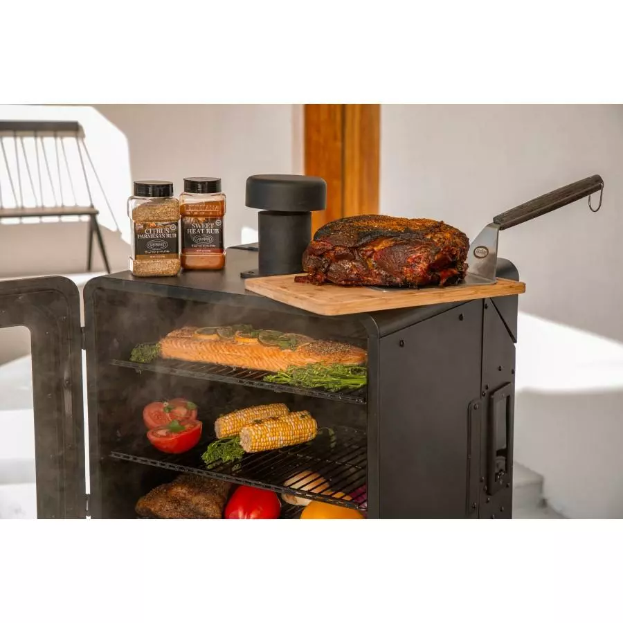 Louisiana Grills Vertical Pellet Smoker - Black Label Vertical 4-Series (LGV4BL) 10 Louisiana Grills Vertical Pellet Smoker - Black Label Vertical 4-Series (LGV4BL)