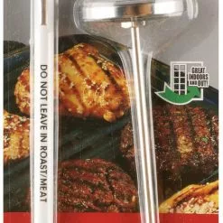 Maverick Housewares Redi-Chek Large Dial Professional Instant Read Thermometer, Silver IRT-02