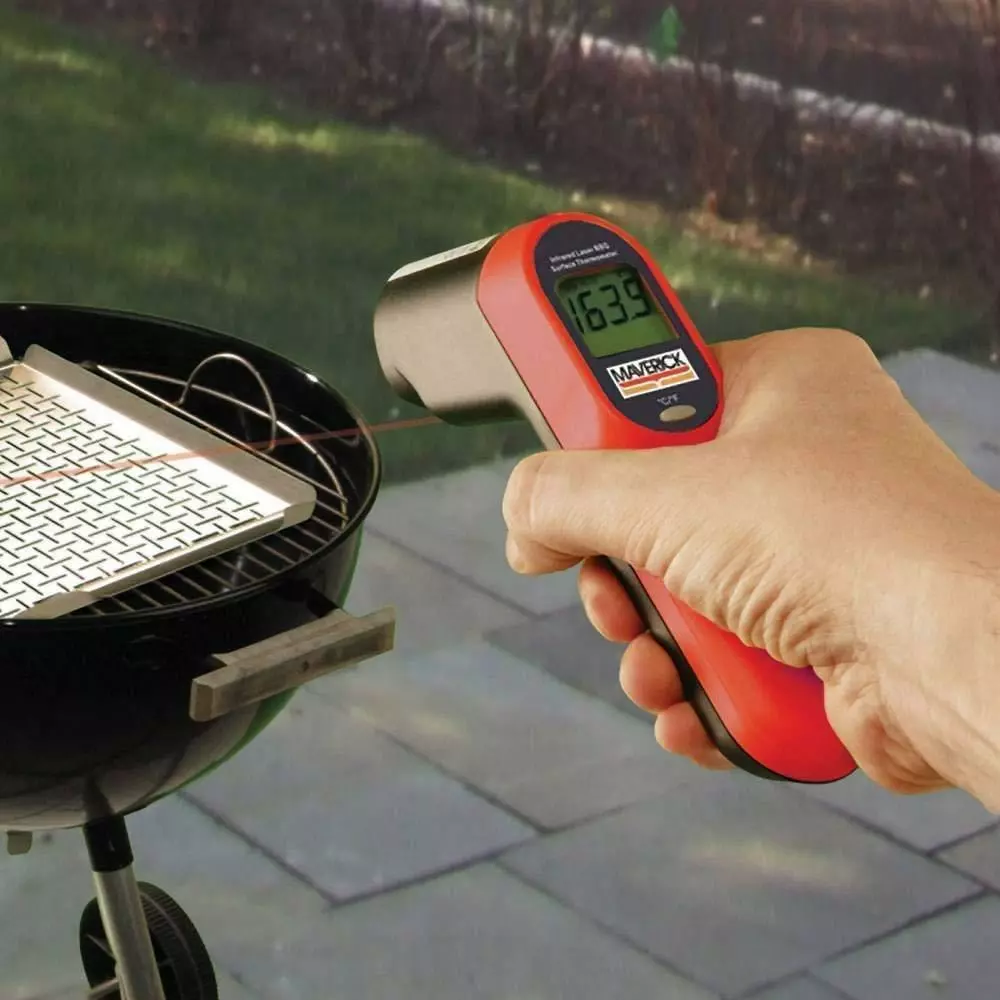 Maverick Laser Infrared Surface Thermometer BBQ Accessories 2 Maverick Laser Infrared Surface Thermometer BBQ Accessories
