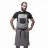 Maverick Medium Rare Boss Bib Apron Grey (Small) BBQ Accessories
