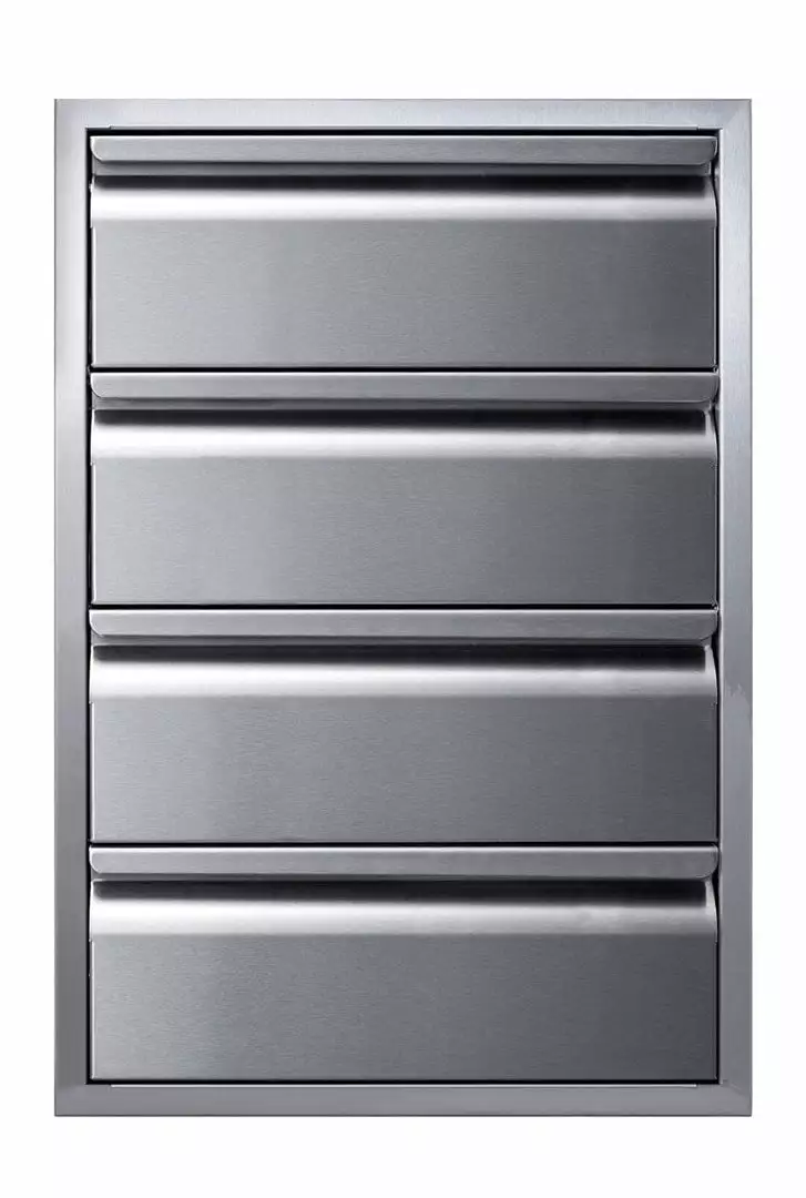 Memphis Four Drawer Stack 21" VGC21DB4 1 Memphis Four Drawer Stack 21" VGC21DB4