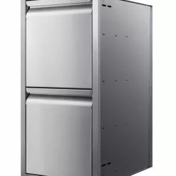 Memphis Two Drawer Stack 15" VGC15DB2 Outdoor Kitchen Cabinets & Storage
