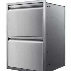Memphis Two Drawer Stack 21" VGC21DB2 Outdoor Kitchen Cabinets & Storage