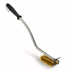 Napoleon 62013 Super WAVE Brass Bristle Grill Brush With Scraper BBQ Accessories