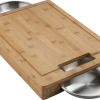 BBQ Accessories Napoleon 70012 PRO Cutting Board With Stainless Steel Bowls