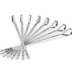 Napoleon 70015 Eight Stainless Steel Multifunctional Skewers