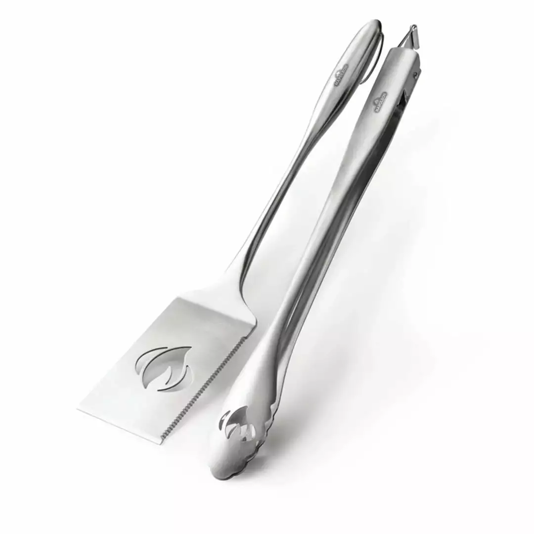 BBQ Accessories Napoleon 70033 PRO Stainless Steel 2 Piece Toolset 1 BBQ Accessories Napoleon 70033 PRO Stainless Steel 2 Piece Toolset