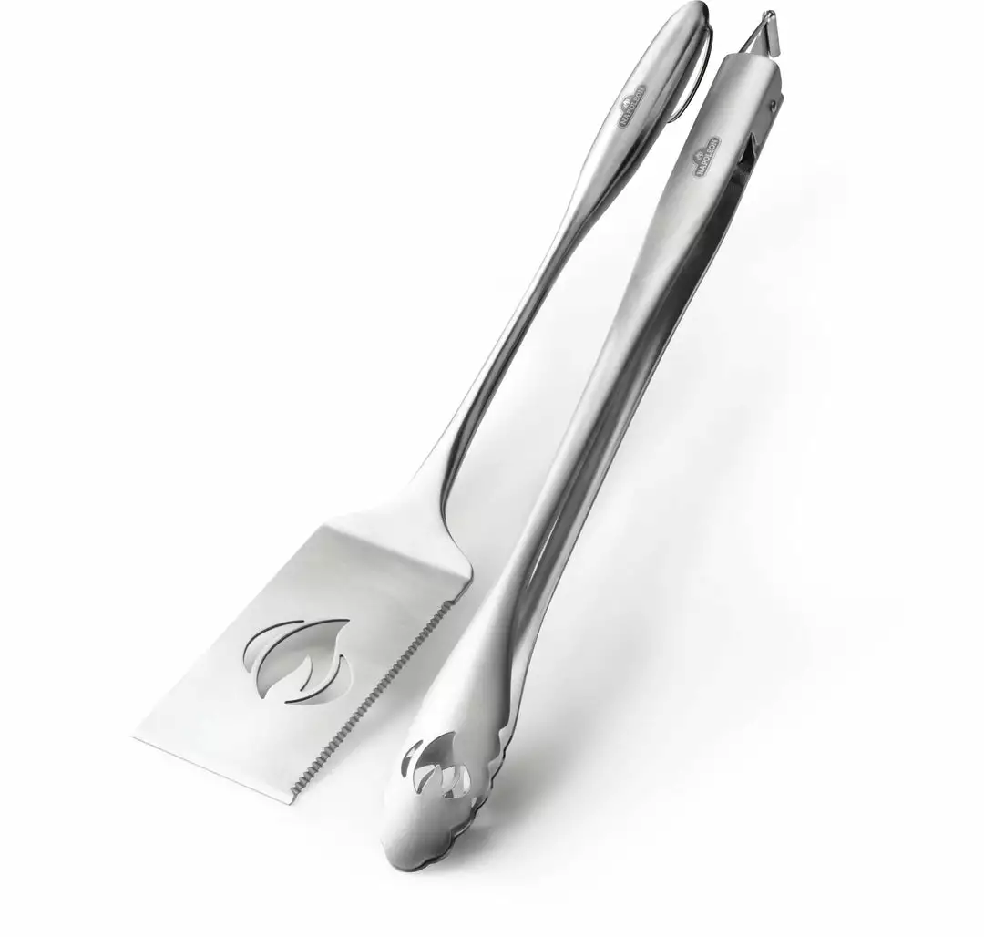 BBQ Accessories Napoleon 70033 PRO Stainless Steel 2 Piece Toolset 2 BBQ Accessories Napoleon 70033 PRO Stainless Steel 2 Piece Toolset