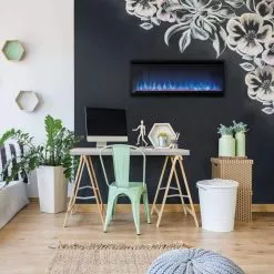 Fireplaces & Heaters Napoleon Alluravision 42" Slim Wall Mount Electric Fireplace NEFL42CHS-1