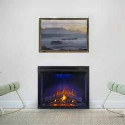 Napoleon Ascent Electric 33" Built-In Electric Fireplace NEFB33H Fireplaces & Heaters