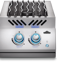 Napoleon BIB12RT - Built-in 700 Series 12" Inline Dual Range Burner , Stainless Steel