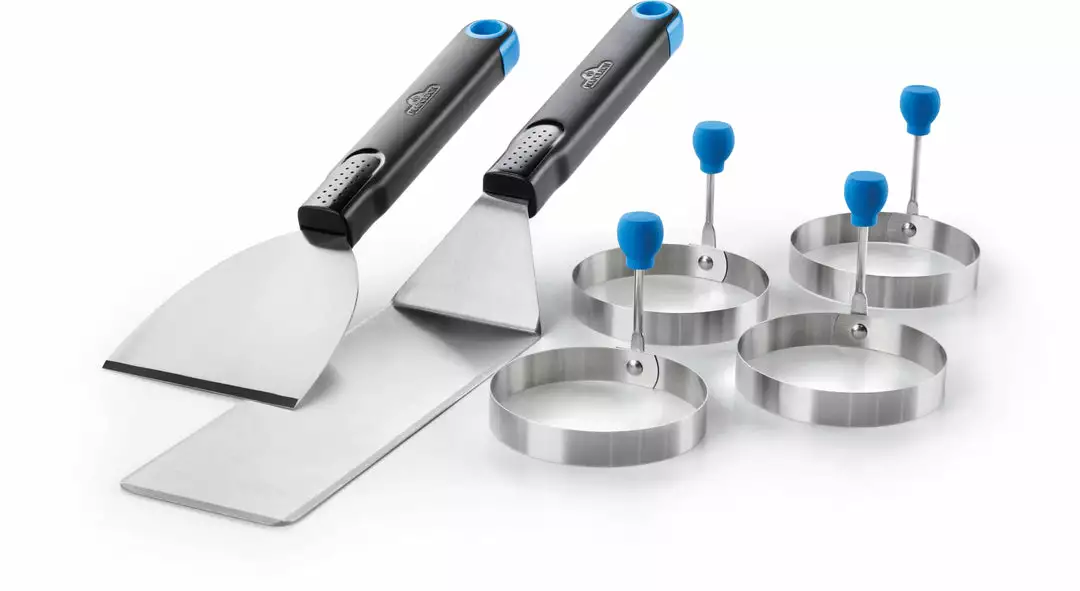 Napoleon Breakfast Tool Set (4 Egg Rings) BBQ Accessories 1 Napoleon Breakfast Tool Set (4 Egg Rings) BBQ Accessories