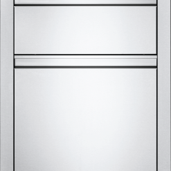 Outdoor Kitchen Cabinets & Storage Napoleon Built-In 18" X 24" Double Drawer: Waste Bin & Paper Towel Holder BI-1824-1W