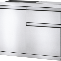 Napoleon Built-In 36" X 16" Single Door And Double Drawer Cabinet BI-3616-1D2DR