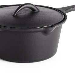 Napoleon Cast Iron Sauce Pan W/ Lid